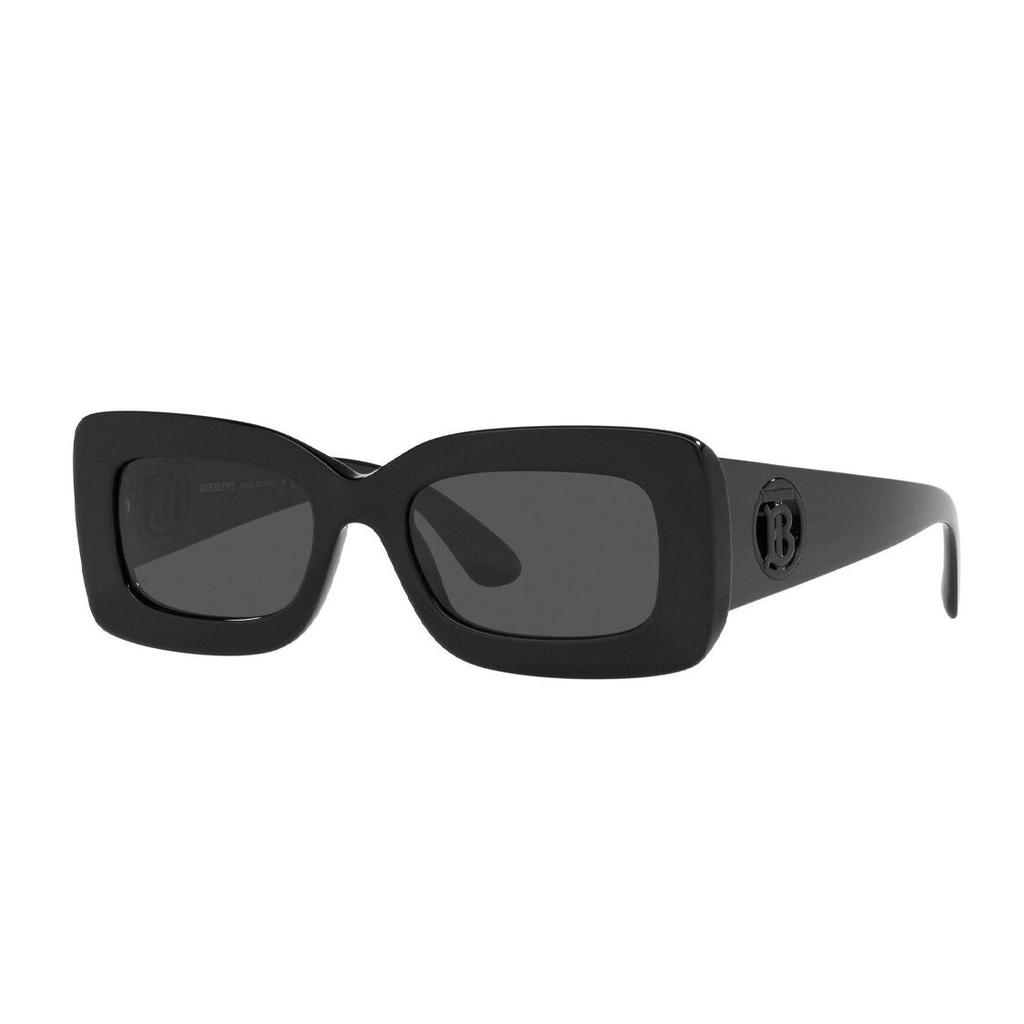 Burberry Irregular Shaped Sunglasses Men Sunglasses Black 0BE4343-300187