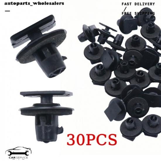 30x Side Skirt & Rocker Cover Moulding Clips for Infiniti G37 M35 M45 QX50 Q60