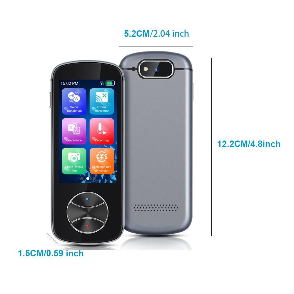 Language Translator Device 137 Languages Two-Way Instant Voice Photo Translation