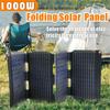 1000W Folding Solar Panel Portable Charging Board USB Output Solar Charger Outdoor Power Hiking Camping Power Generator