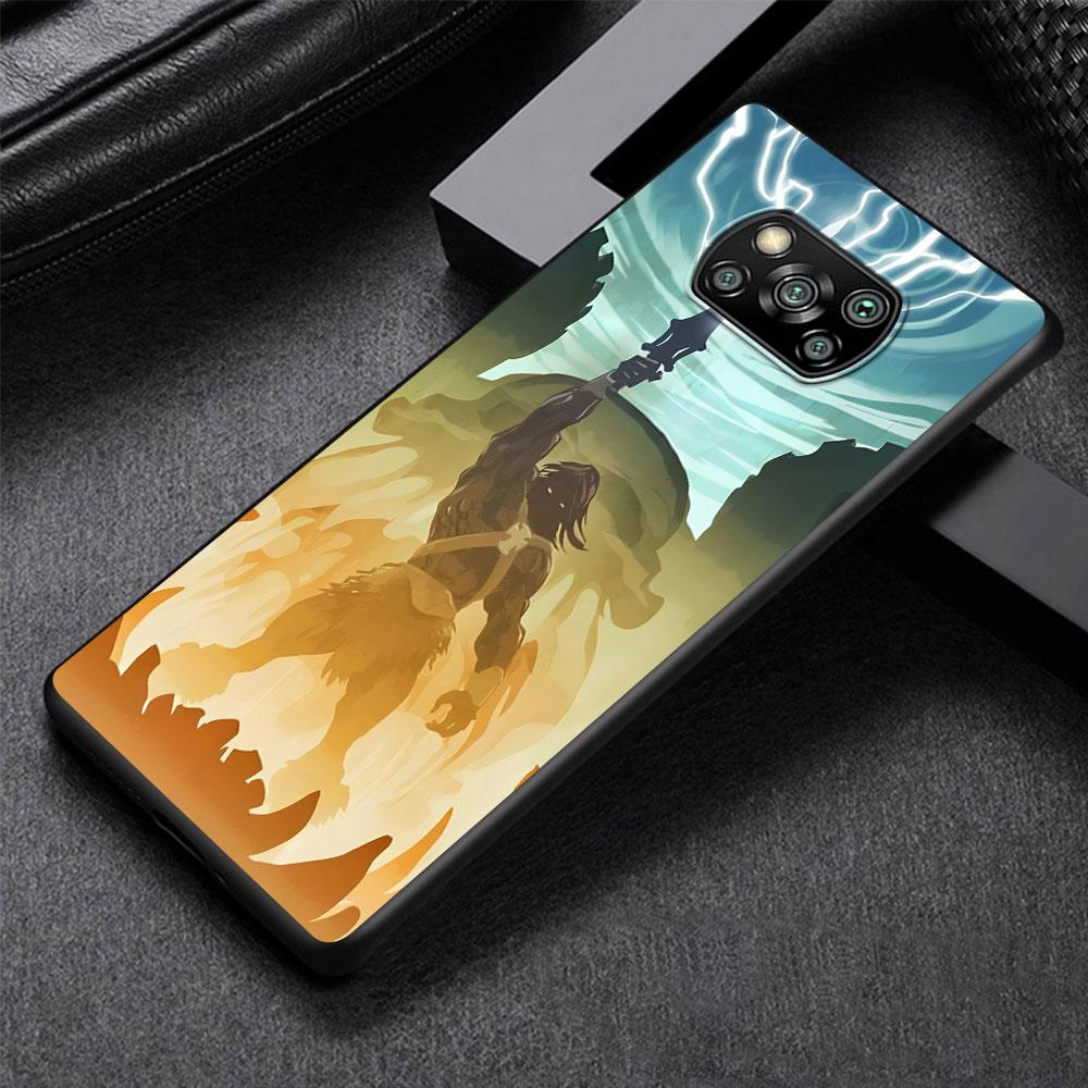 Masters of the Universe Revolution Komiksový obal pro Xiaomi Poco M5s X3 NFC X5 F3 M4 M3 Pro Černý Silikonový Měkký Kryt na Telefon Coque
