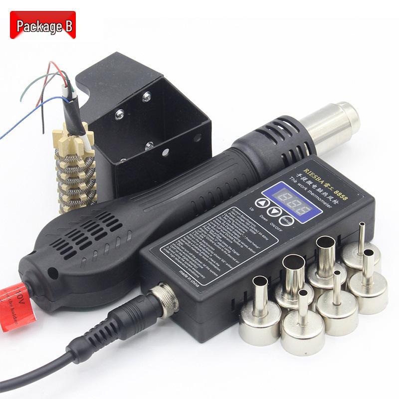 RIESBA 8858 Portable Handheld Hot Air Gun for Desoldering and Repair