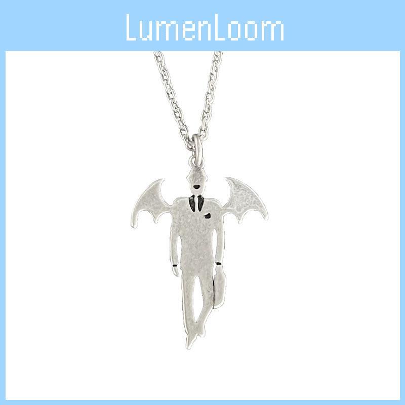 Cartoon Vampire Demon Pendant Necklace With Electroplated Finish For Men And Women