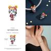 New Boys And Girls Bead Red Dragon Charms Plata De Ley Fit Original Bracelet Diy Jewelry Making Women'S New Year Gift