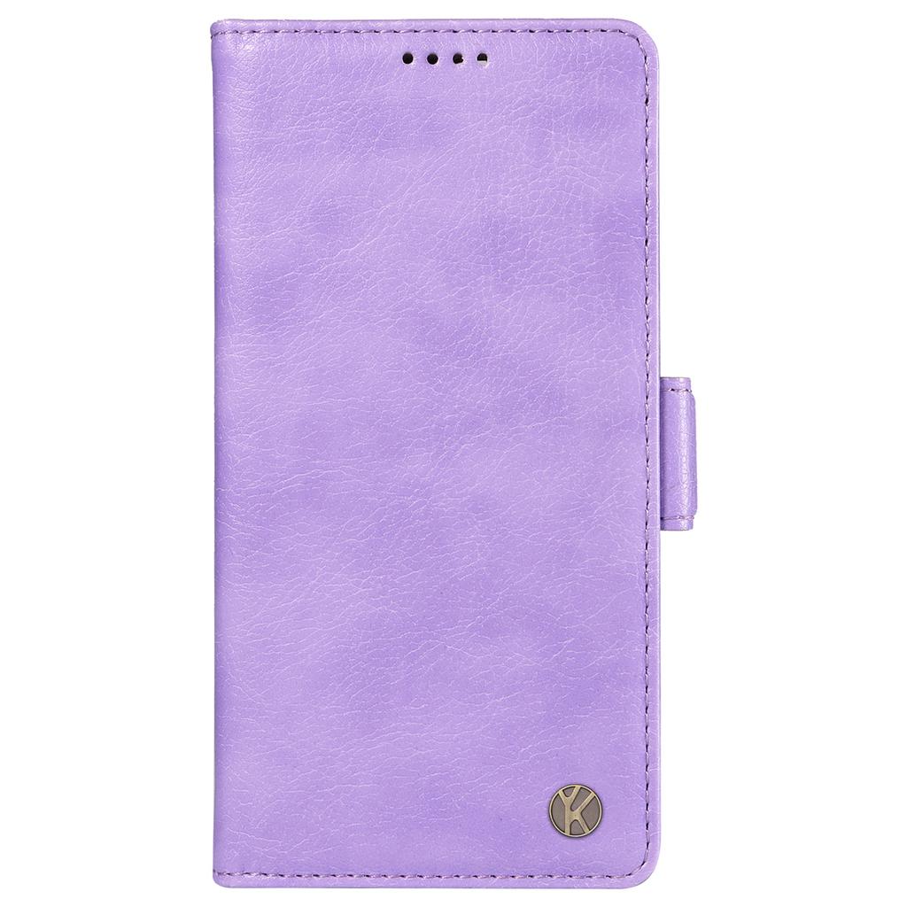 YIKATU YK-007 For Oppo Reno12 5G (Global) Phone Case Anti-Drop PU Leather Stand Wallet Cover