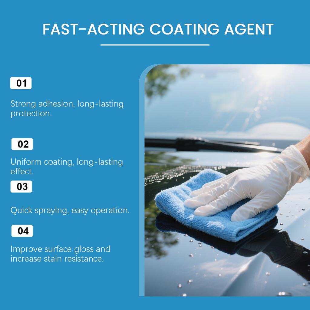 Ceramic Coating Car Nano Coating Agent Crystal Coating Liquid Hydrophobic Anti-Scratches Car Wax Coating Car Polishing Coating