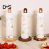 Wooden Paper Towel Holder with Stable Base Non-Slip Design Easy Setup Kitchen Roll Paper Holder Storage Rack