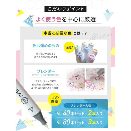 Takumi-iro Illustration Markers