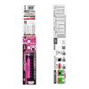 [Engineer] Nejimogura Short Bit Set PINK&BLACK 4-Piece 0.89-2.5mm DBZ-301P Pink