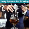 9.5-Inch Long Spoon, Ice Tea Spoons for Ice Cream, Coffee, Cocktail, Stainless Steel Long Spoons for Stirring, Long Handle Spoon, Set of 6