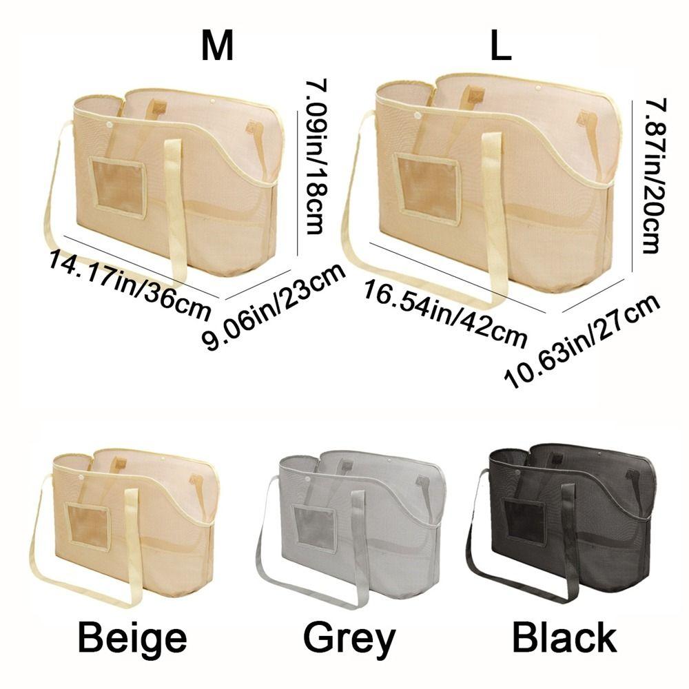 Large Capacity Dog Carrier Bag Breathable Pet Carrier Purse Multifunctional Cats Handbag  Walking