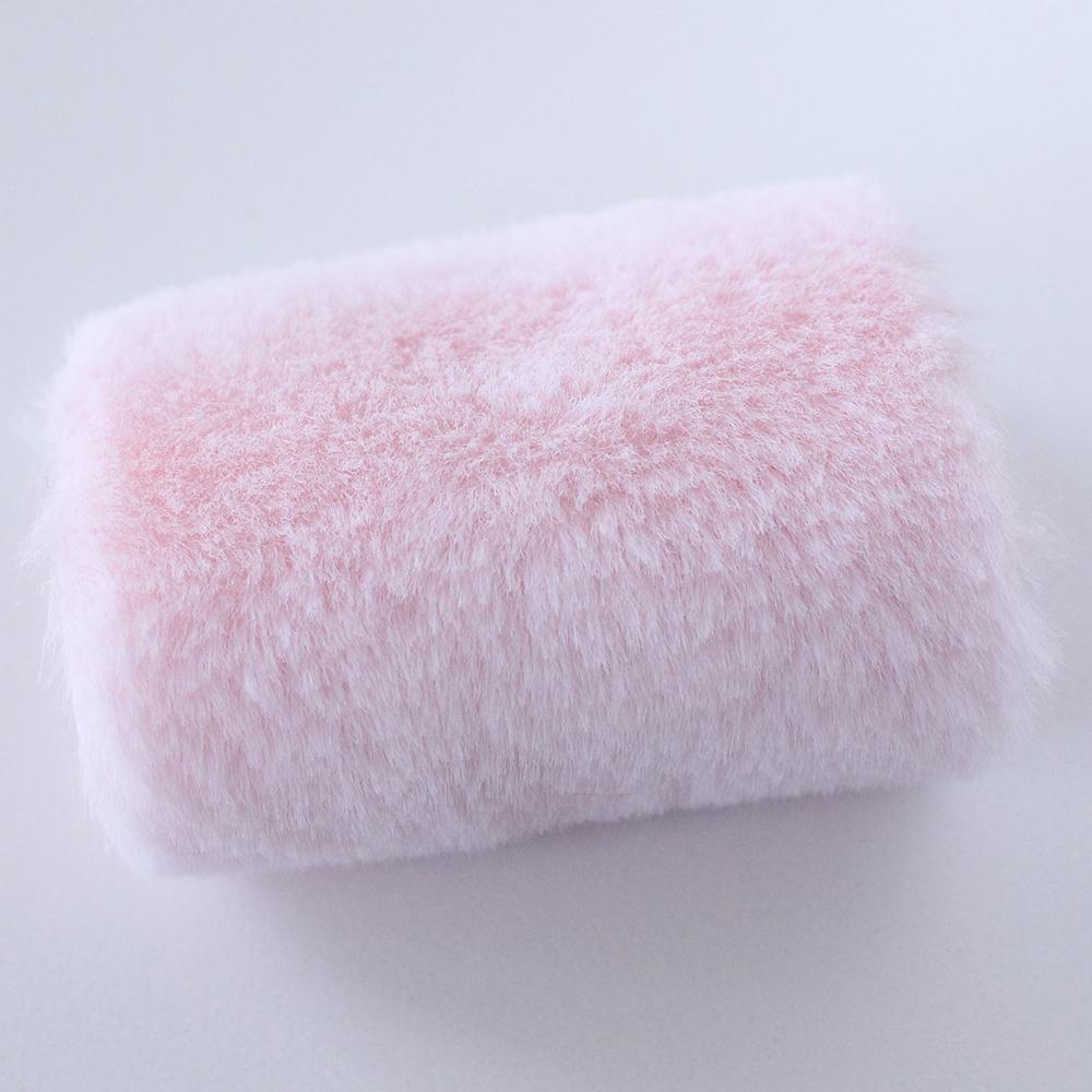 DIY 5MM Plush Fabric Encryption Thickening Fabric Solid Solf Atrtificial Fur Patchwork Bags Doll Clothing Decoration Material