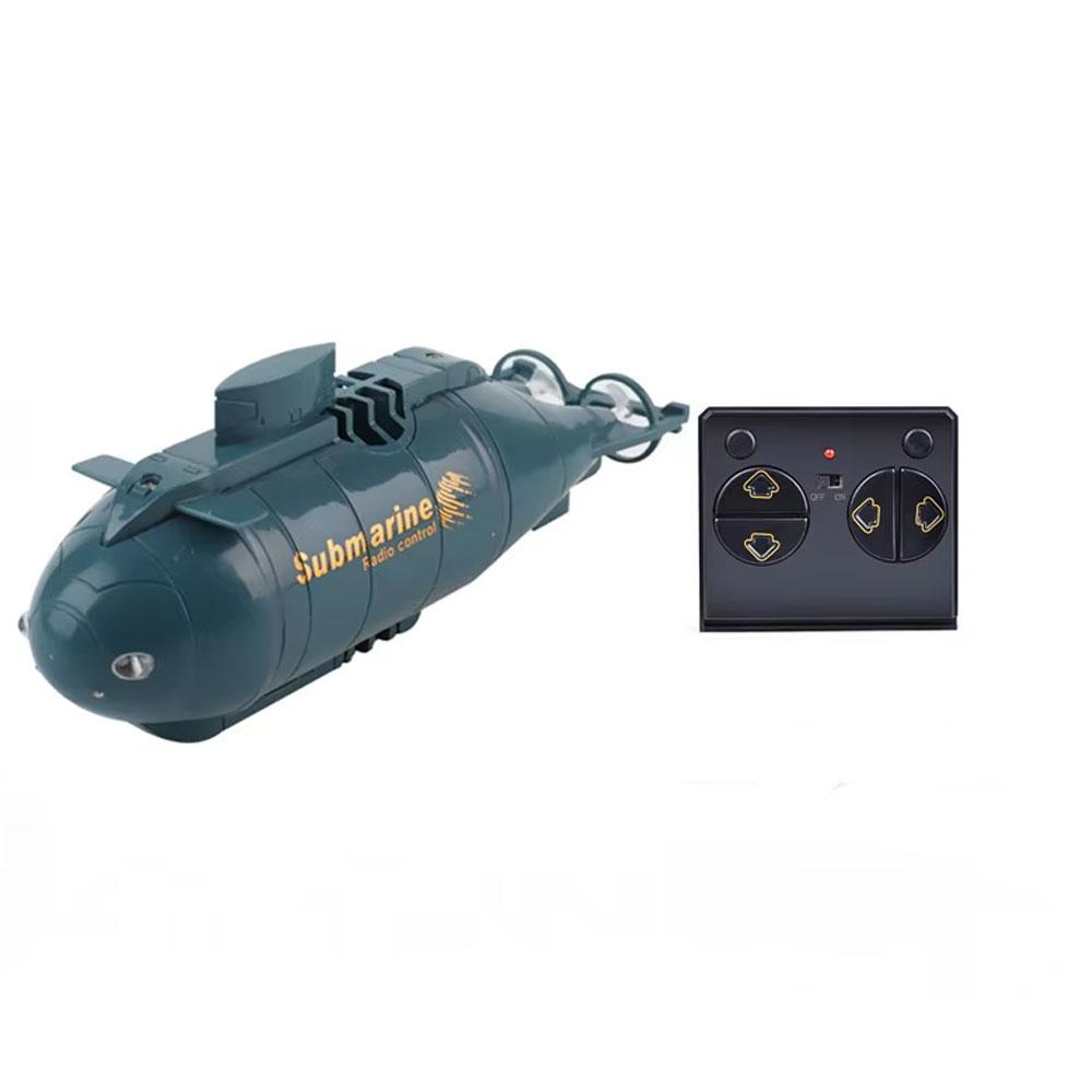 

6-канальний радіокерований підводний човен, імітація підводного плавання, міні-човни, акумуляторний, 2,4G, корабель з дистанційним керуванням, електричні іграшки для хлопчиків, дітей синій