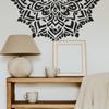 Minimalist Mandala Wall Sticker Self-Adhesive Removable for Bedroom Living Room Entryway Background Home Decor
