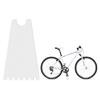 Clear Acrylic Bike Parking Rack Portable Floor Stand Light Weight Bike Support Stand for Adjusting Cleaning Repairing