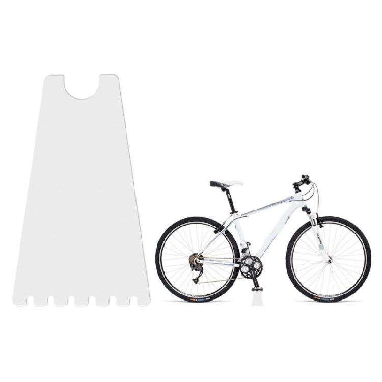 Clear Acrylic Bike Parking Rack Portable Floor Stand Light Weight Bike Support Stand for Adjusting Cleaning Repairing