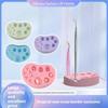 Silicone Eyelash Lift Palette Multi-Function Polish Gel Mixing Makeup Tool Eyelash Extension Reusable Silicone Lash Palette
