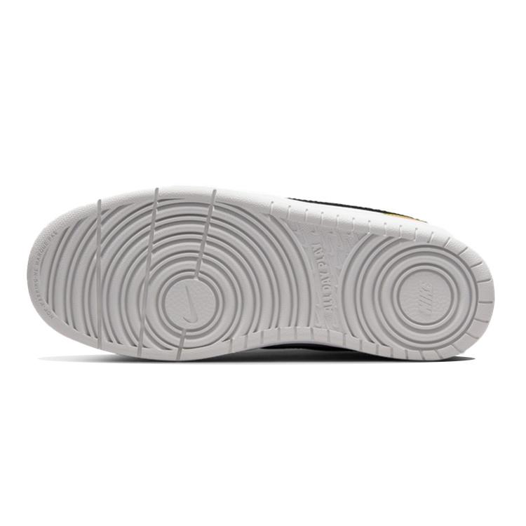 (GS) Nike Court Borough Low 2 'White Black Photon Dust' Kids' DV1367-101