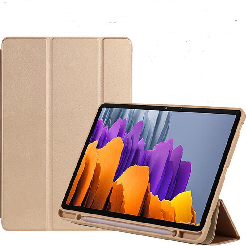 Stand Cover Auto Sleep/Wake Up With Pencil Holder Case for Samsung Galaxy Tab S8+ S8 Plus /S7+ Plus S7 FE 12.4 Inch
