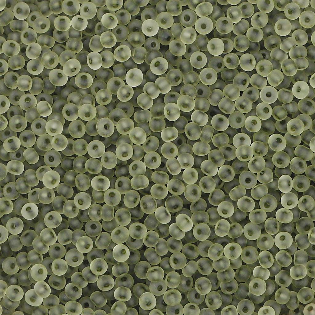 Frosted Clear Glass Seed Beads, DIY Jewelry Making Supplies