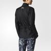 Adidas Logo Stand Collar Zip Casual Sports Long Sleeve Jacket Women Jacket Black S99199