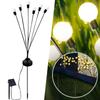 Solar Ground Lamp Three-headed - Led Lamp Outdoor Garden Garden Decoration LED Lamp