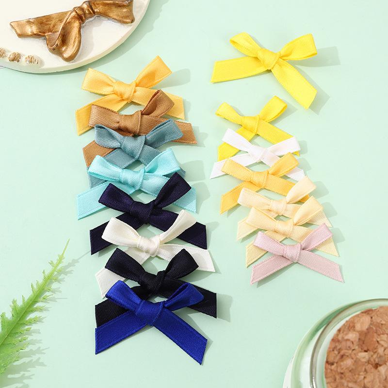Matte Polyester Cotton Bow Work In Progress Underwear Clothing Accessories Handmade Diy Accessories Color Ribbon