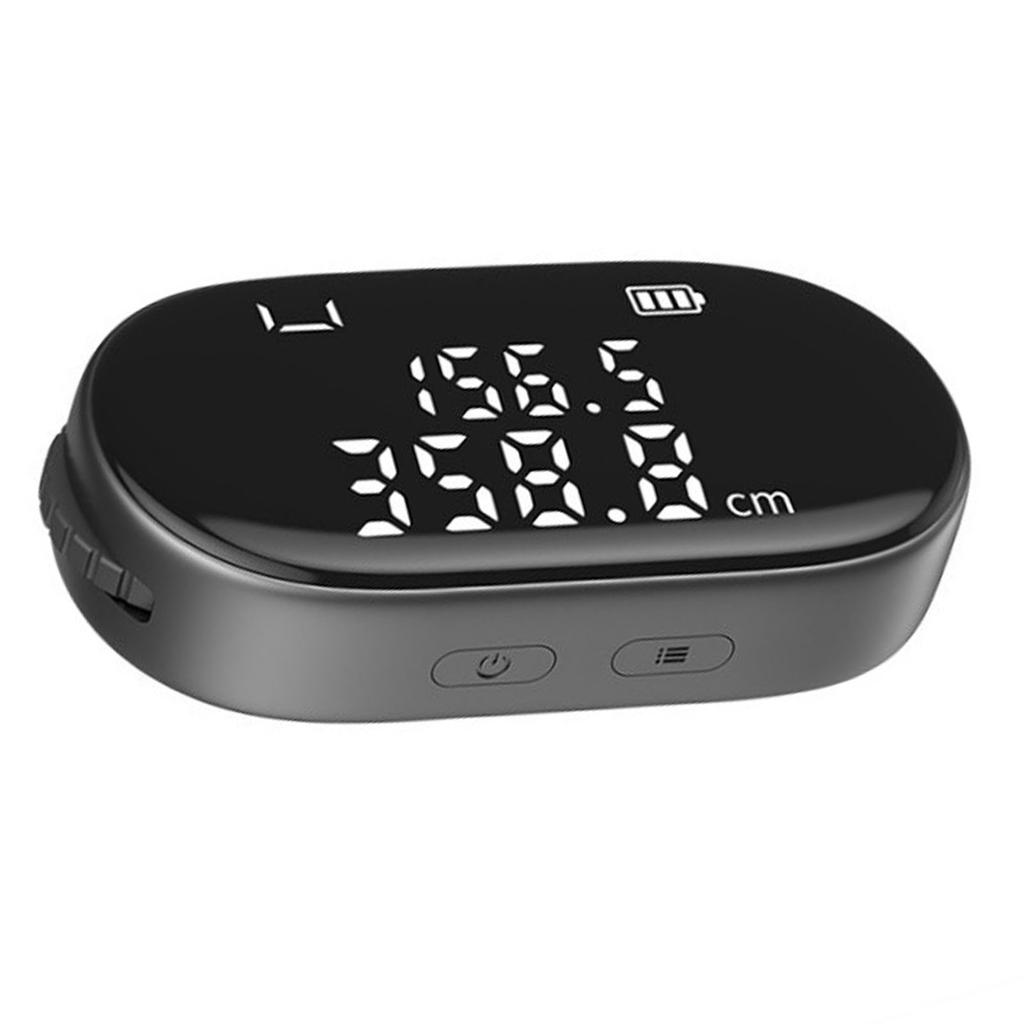 Digital Tape Measure Flexible cm in Ft Switching Rechargeable Electronic Rolling Measuring Tool for 