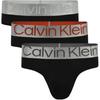 Logo Mid Rise Stretch Trunks 3 Pack Men Underwear NB3129A-GTB