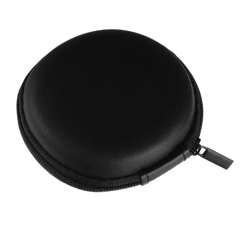 

EVA Earphone Wire Organizer Box Data Line Cables Storage Case Headphone Protective Container чорний