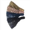 Floral Lace wide-brimmed hair band with beads for women, suitable for cute and casual vintage headbands