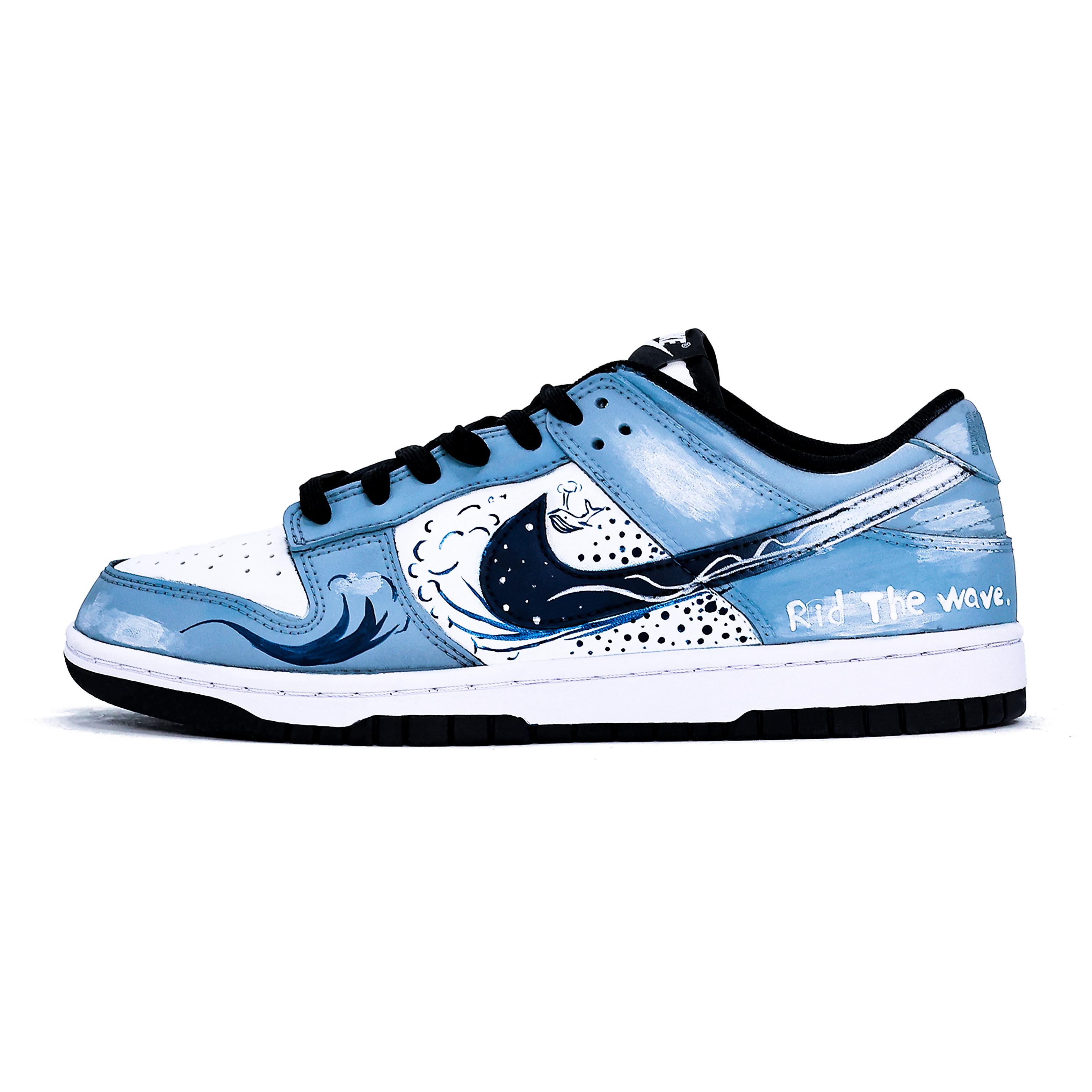 

Nike Dunk Cushioning Abrasion Resistant Cushioning, Wear Resistant Low top Skateboard Shoes Unisex Blue HF5441-100(Team910- ) 42.5