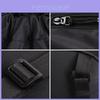 Waterproof Drawstring Travel Sport Nylon Cinch Gym Bag With Adjustable Straps And Large Storage