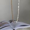 South Korea's Dongdaemun Personality Design Pearl Stitching Necklace Temperament Fashion Necklace Net Red Simple Retro Clavicle