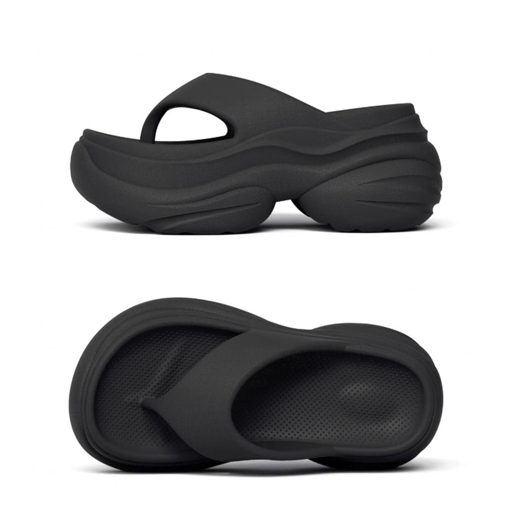 Chanclas de Plataforma con Clip para Dedos de Mujer Verano Ligeras Suela Suave Zapatillas EVA para Mujer Suela Gruesa Antideslizantes Zapatos de Playa Slides