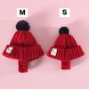 Warm Pet Cap Windproof Pompon Pet Hat Fashion Pet Headwear  Photography Prop