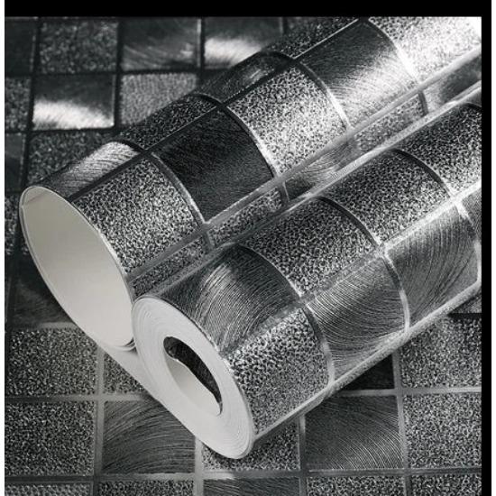 

Несамоклеящиеся ролики для мозаичных обоев для украшения стен, с блестками, зеркальные, сверкающие, светоотражающие, золотые, серебристые наклейки на стены 9.5mx53cm