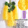 12pcs Thick Wisteria Flowers Fake Wisteria Hanging Flowers Artificial Wisteria Flowers Ceiling Flower Plants Exterior Decoration