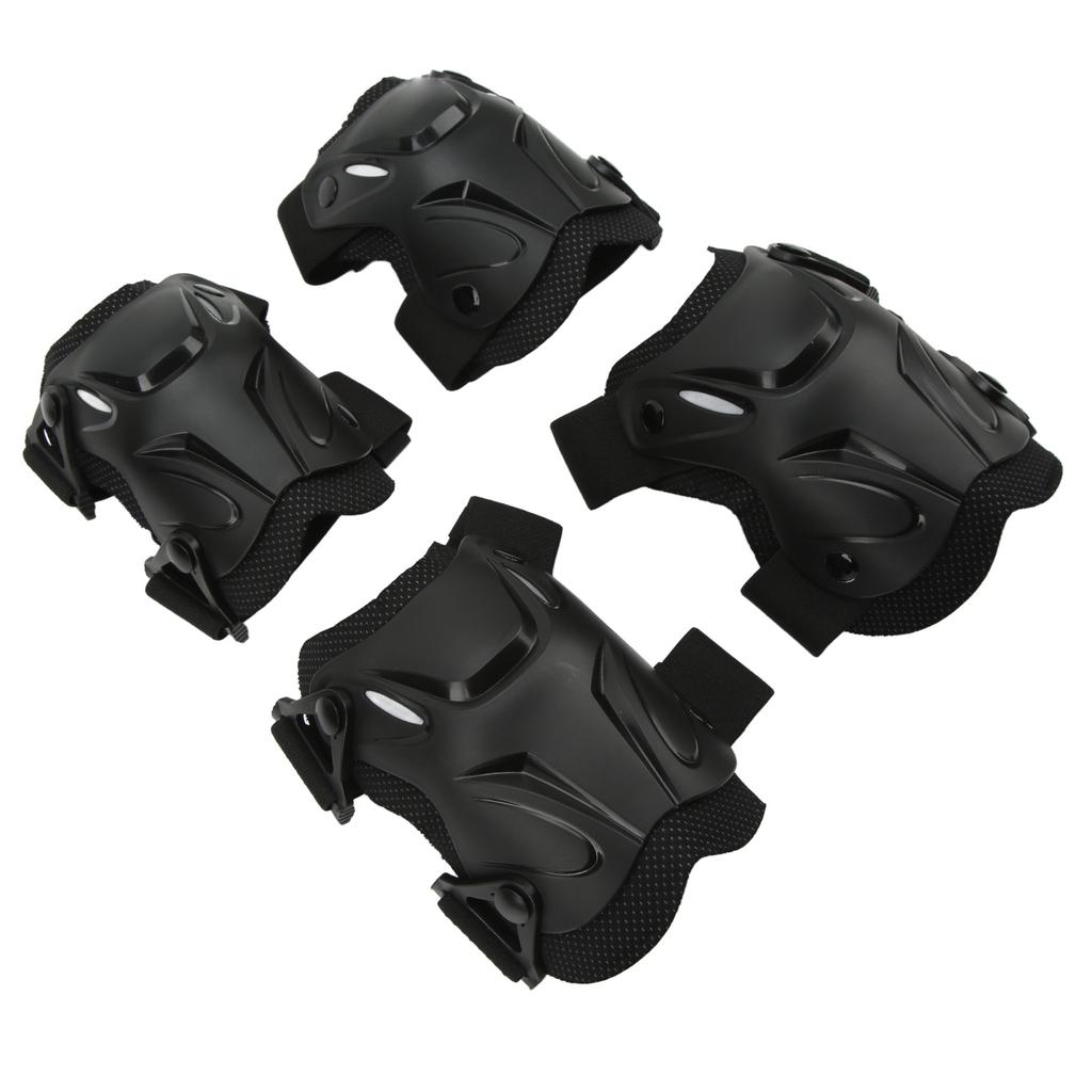 Knäskydd Armbågsskydd Skydd Justerbara Stötdämpande Ergonomiska Utomhussäkerhetsmaterial för