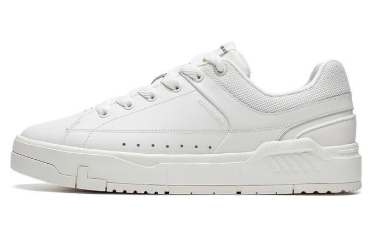 Li Ning COMMON 70s Slip Resistant Abrasion Resistant Slip Resistant Abrasion Resistant Low top Skateboard Shoes Women s AGCT044-1 38