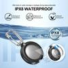 Full Protection for AirTag Case Anti-lost Durable Tracker Device Case Shock-proof Protective Cover Keychain Outdoor