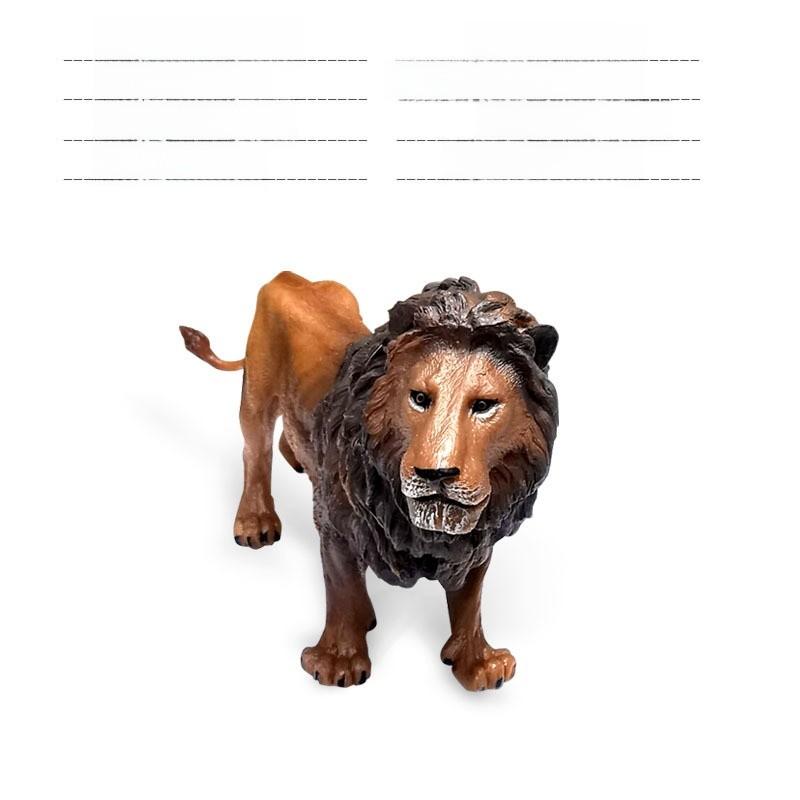 Figure Lion Action Cartoon Model Toy Decoration Doll Children Ornament Gifts
