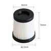 4 Pack HEPA Vacuum Filters Replacement For DUMOS Cordless Vacuum Cleaner Washable Reusable Fine Dust Capture Home Pets