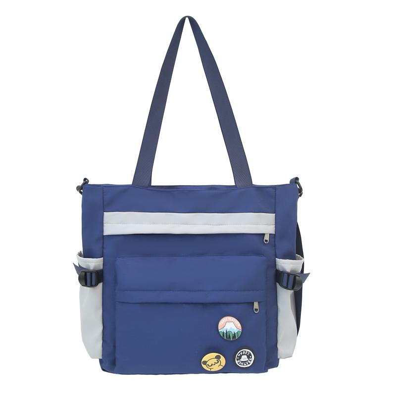 Men's Messenger Bag Large Capacity Student Crossbody Bag Women's Portable Commuter Shoulder Bag