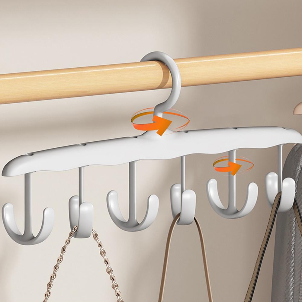 2pcs Wavy Clothes Hanger, Household Student Multi-Functional Hook, Drying Strap, Seamless Clothes Rack