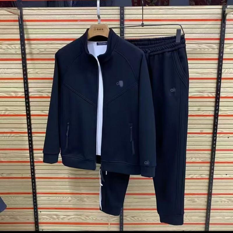 2026 Unisex Streetwear Track Suit Set Striped Patchwork Hooded Sweatshirt Jogger Pants