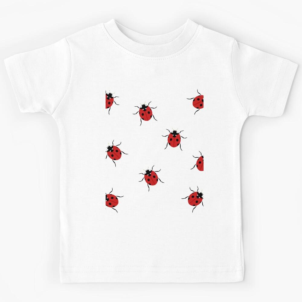 ladybug pattern Kids T-Shirt 130