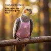 Breathable Mesh Bird Flight Suits with Leash Parrot Nappy  for Cockatiel Pigeons