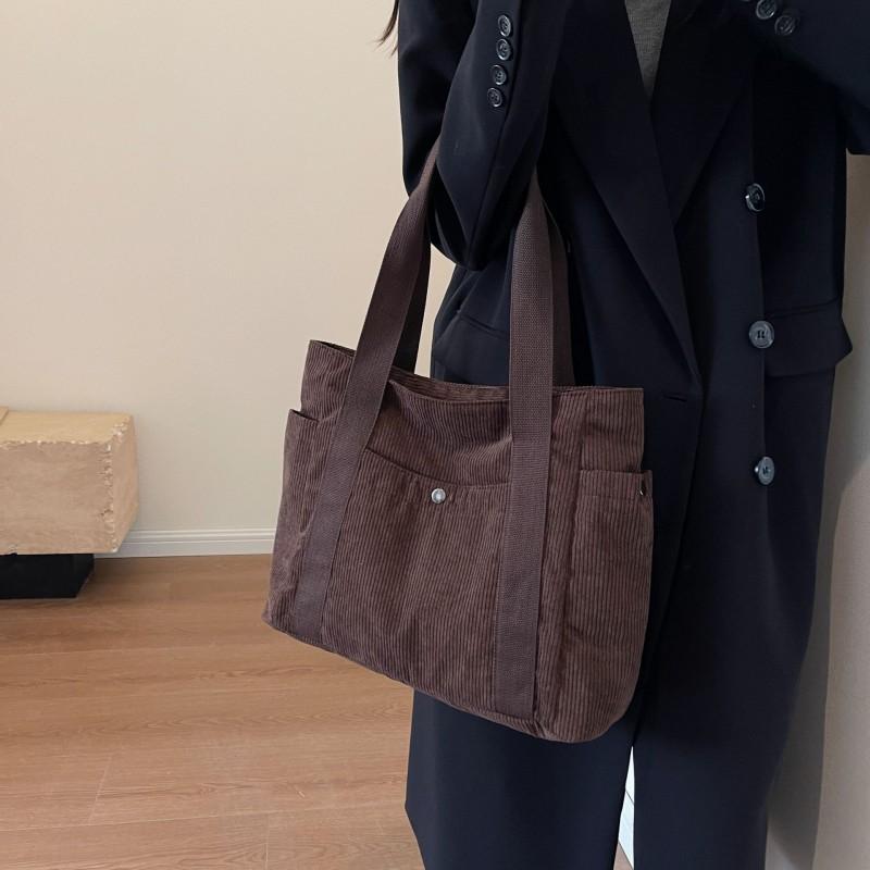 Fashionable New Women's Shoulder Bag All-matching Casual Large-capacity Tote Simple Multi-bag Commuting Handbag