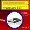 Kubisches Bornitrid-Klinge: DCGT11T308 TNMG160404 CBN Diamantwerkzeugspitze